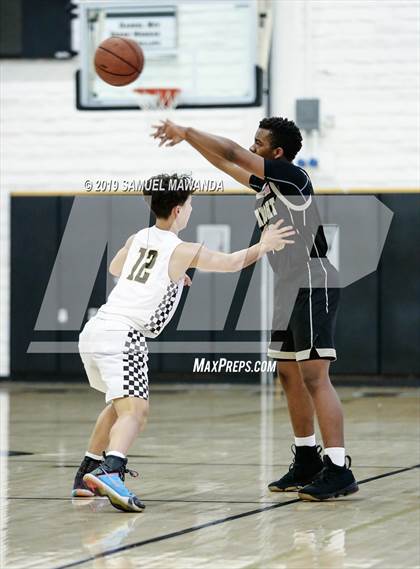 Thumbnail 3 in  Crespi vs Knight (5th West Valley Tip Off Tournament) photogallery.