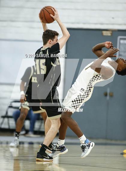 Thumbnail 2 in  Crespi vs Knight (5th West Valley Tip Off Tournament) photogallery.