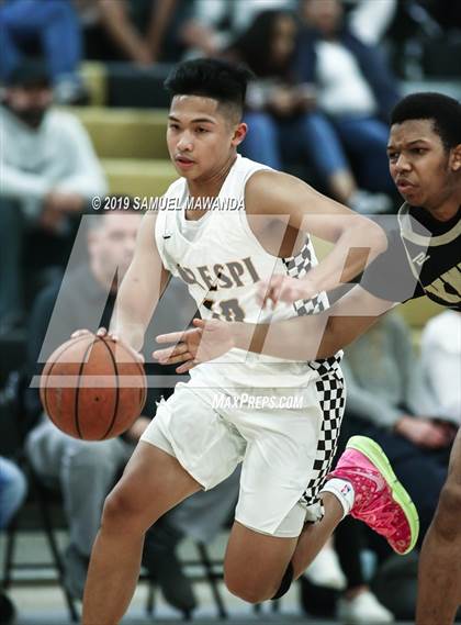 Thumbnail 1 in  Crespi vs Knight (5th West Valley Tip Off Tournament) photogallery.