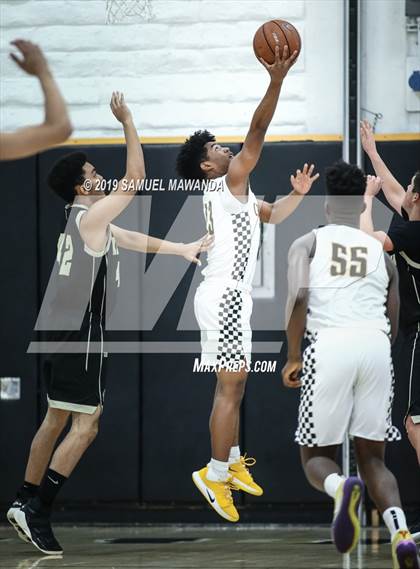 Thumbnail 3 in  Crespi vs Knight (5th West Valley Tip Off Tournament) photogallery.