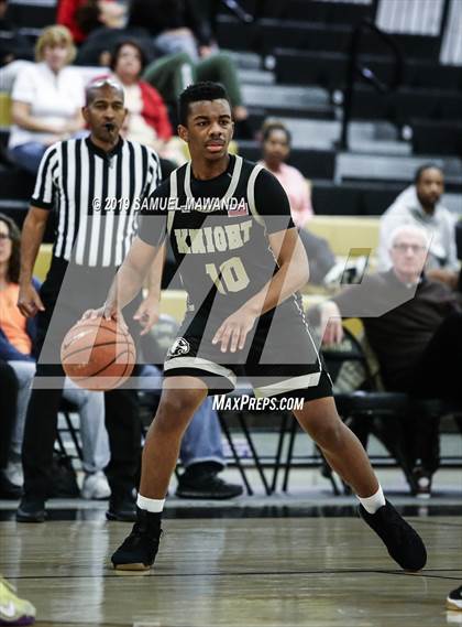 Thumbnail 1 in  Crespi vs Knight (5th West Valley Tip Off Tournament) photogallery.
