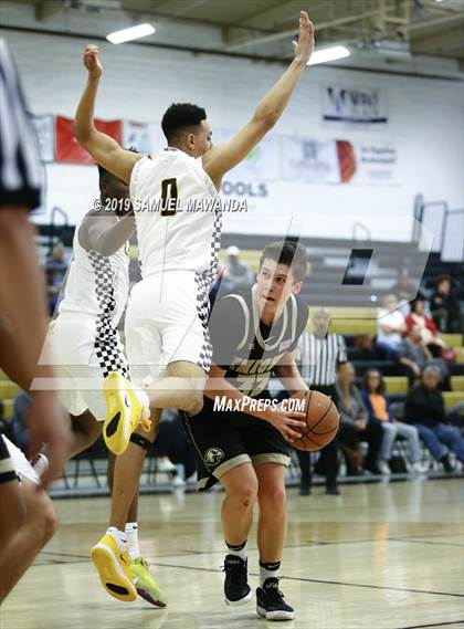 Thumbnail 3 in  Crespi vs Knight (5th West Valley Tip Off Tournament) photogallery.