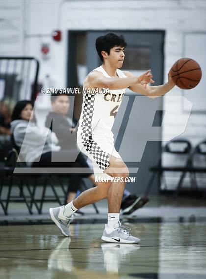 Thumbnail 1 in  Crespi vs Knight (5th West Valley Tip Off Tournament) photogallery.