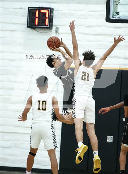 Thumbnail 1 in  Crespi vs Knight (5th West Valley Tip Off Tournament) photogallery.