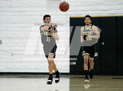Thumbnail 1 in  Crespi vs Knight (5th West Valley Tip Off Tournament) photogallery.