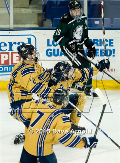 Thumbnail 2 in Austin Prep vs Malden Catholic (MIAA Super 8 Semifinal) photogallery.