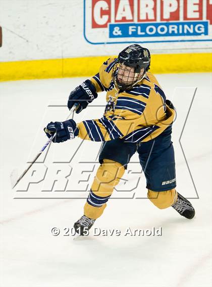 Thumbnail 2 in Austin Prep vs Malden Catholic (MIAA Super 8 Semifinal) photogallery.