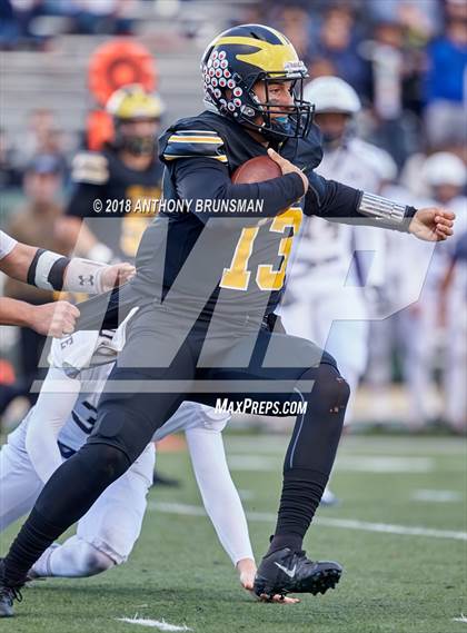 Thumbnail 3 in Del Oro vs. Central Catholic (CIF SJS D2 Final) photogallery.
