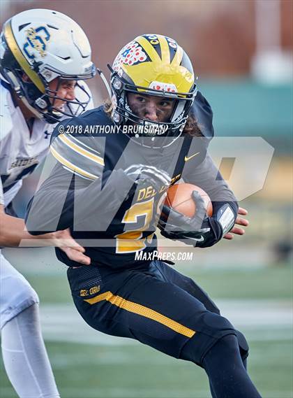 Thumbnail 3 in Del Oro vs. Central Catholic (CIF SJS D2 Final) photogallery.