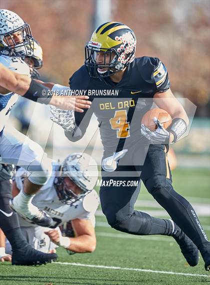 Thumbnail 2 in Del Oro vs. Central Catholic (CIF SJS D2 Final) photogallery.