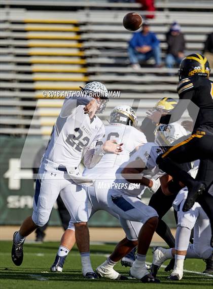 Thumbnail 3 in Del Oro vs. Central Catholic (CIF SJS D2 Final) photogallery.