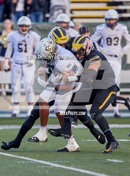 Thumbnail 3 in Del Oro vs. Central Catholic (CIF SJS D2 Final) photogallery.