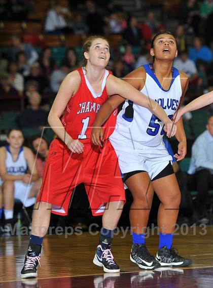 Thumbnail 3 in Grandview vs. Chaparral (CHSAA 5A Great 8 ) photogallery.