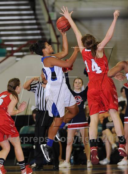 Thumbnail 3 in Grandview vs. Chaparral (CHSAA 5A Great 8 ) photogallery.