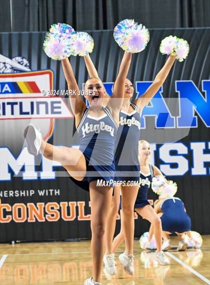 Thumbnail 3 in Higley - Dance Game Day Championships (AIA Division I) photogallery.