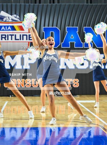 Thumbnail 3 in Higley - Dance Game Day Championships (AIA Division I) photogallery.