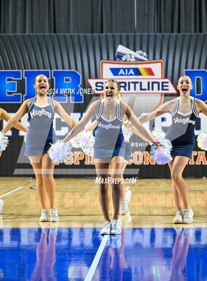 Thumbnail 3 in Higley - Dance Game Day Championships (AIA Division I) photogallery.
