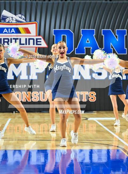 Thumbnail 2 in Higley - Dance Game Day Championships (AIA Division I) photogallery.
