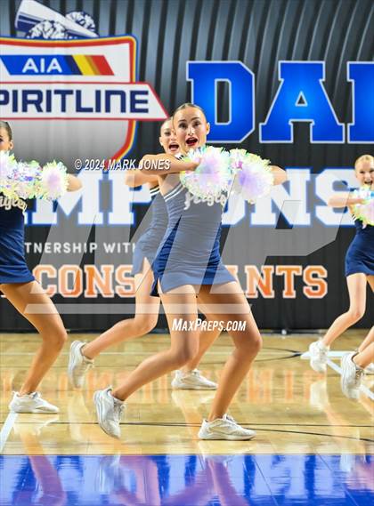 Thumbnail 1 in Higley - Dance Game Day Championships (AIA Division I) photogallery.