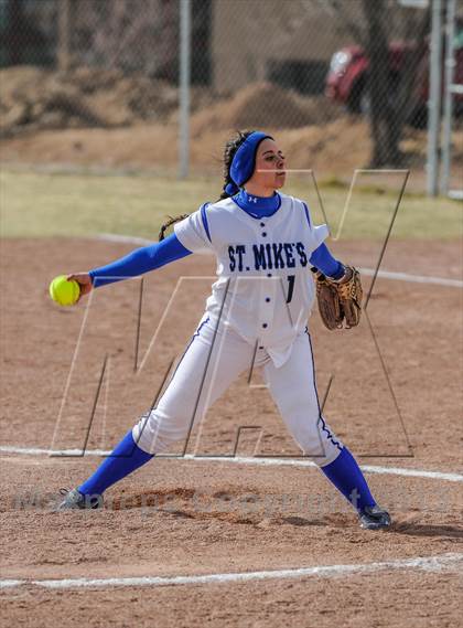 Thumbnail 2 in St. Michael's vs. Bernalillo photogallery.