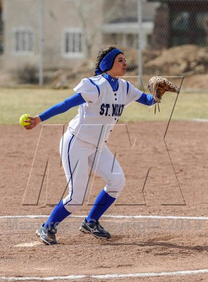 Thumbnail 2 in St. Michael's vs. Bernalillo photogallery.