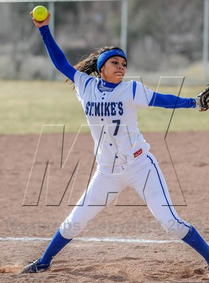 Thumbnail 3 in St. Michael's vs. Bernalillo photogallery.