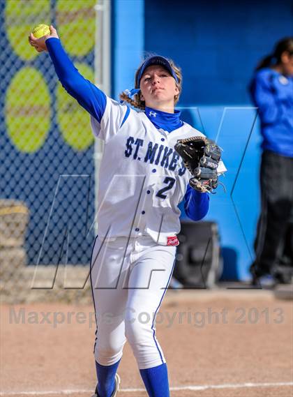 Thumbnail 3 in St. Michael's vs. Bernalillo photogallery.