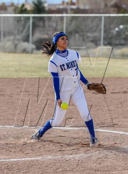 Thumbnail 2 in St. Michael's vs. Bernalillo photogallery.