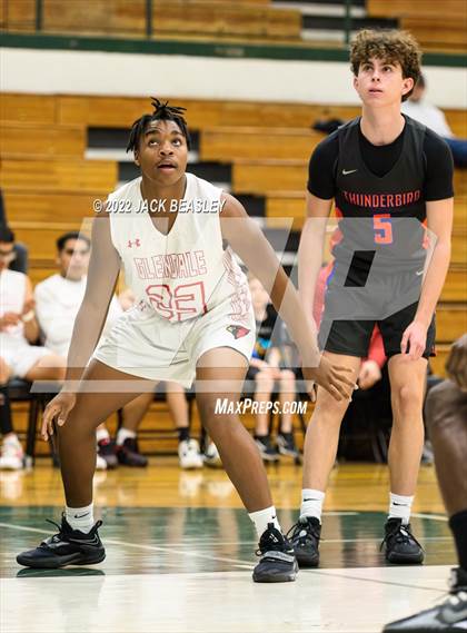 Thumbnail 2 in Glendale vs. Thunderbird (Judy Dixon Holiday Tournament) photogallery.