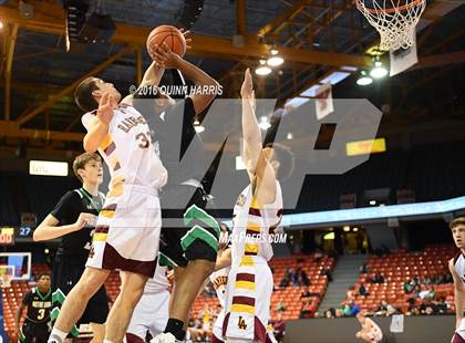 Thumbnail 2 in Loyola Academy vs. Niles Notre Dame (Chicago Elite Classic) photogallery.