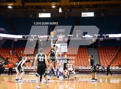 Thumbnail 1 in Loyola Academy vs. Niles Notre Dame (Chicago Elite Classic) photogallery.
