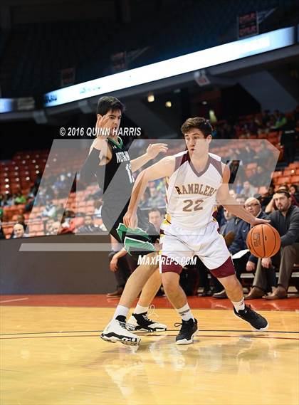 Thumbnail 3 in Loyola Academy vs. Niles Notre Dame (Chicago Elite Classic) photogallery.