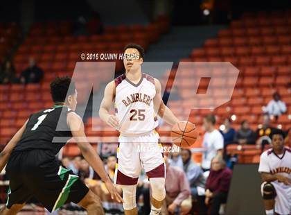 Thumbnail 1 in Loyola Academy vs. Niles Notre Dame (Chicago Elite Classic) photogallery.