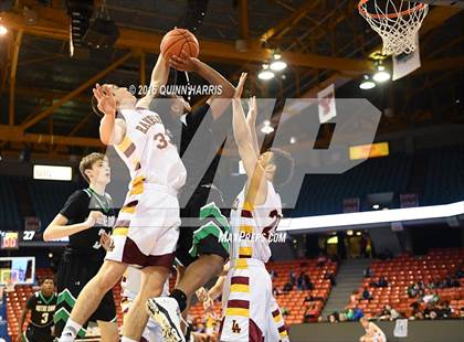 Thumbnail 1 in Loyola Academy vs. Niles Notre Dame (Chicago Elite Classic) photogallery.