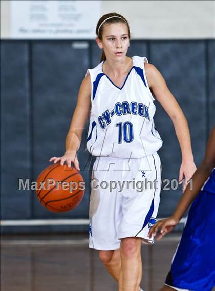 Thumbnail 3 in Dickinson vs Cypress Creek (McDonald's Texas Invitational) photogallery.