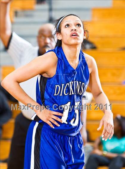 Thumbnail 2 in Dickinson vs Cypress Creek (McDonald's Texas Invitational) photogallery.