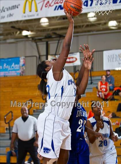 Thumbnail 3 in Dickinson vs Cypress Creek (McDonald's Texas Invitational) photogallery.
