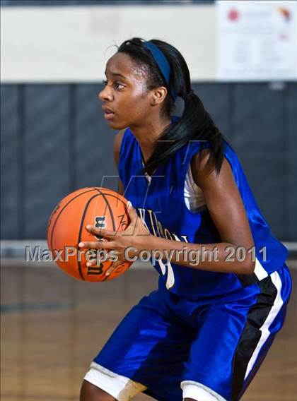 Thumbnail 3 in Dickinson vs Cypress Creek (McDonald's Texas Invitational) photogallery.
