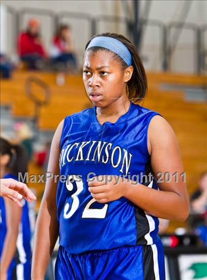 Thumbnail 2 in Dickinson vs Cypress Creek (McDonald's Texas Invitational) photogallery.