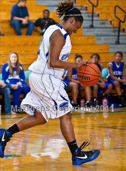 Thumbnail 2 in Dickinson vs Cypress Creek (McDonald's Texas Invitational) photogallery.