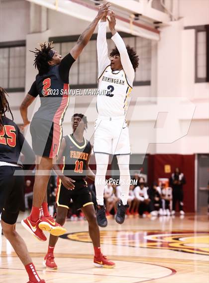 Thumbnail 2 in Fairfax vs Birmingham (CIF LACS Open Division Semifinal) photogallery.