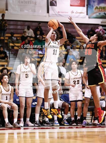Thumbnail 3 in Fairfax vs Birmingham (CIF LACS Open Division Semifinal) photogallery.