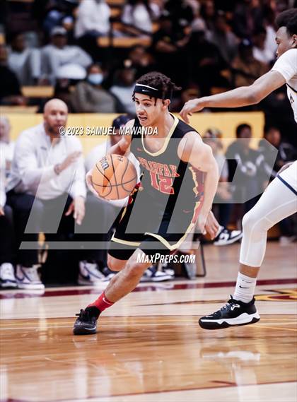 Thumbnail 2 in Fairfax vs Birmingham (CIF LACS Open Division Semifinal) photogallery.