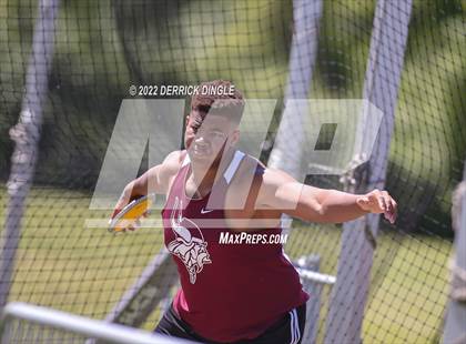 Thumbnail 3 in NYSPHSAA Outdoor Track & Field Championships (Discus) photogallery.