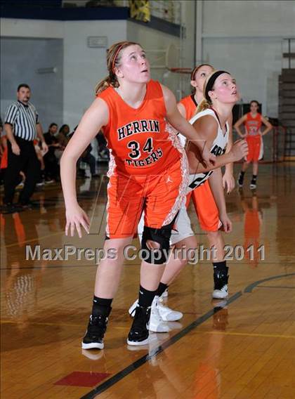 Thumbnail 1 in Benton vs Herrin (Marion Lady Wildcat Invitational) photogallery.