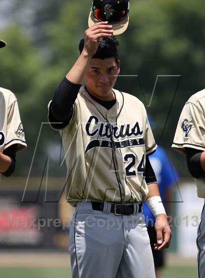 Thumbnail 3 in Oak Hills vs. Citrus Valley (CIF SS D5 Final) photogallery.