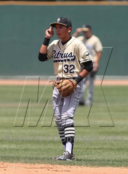 Thumbnail 2 in Oak Hills vs. Citrus Valley (CIF SS D5 Final) photogallery.