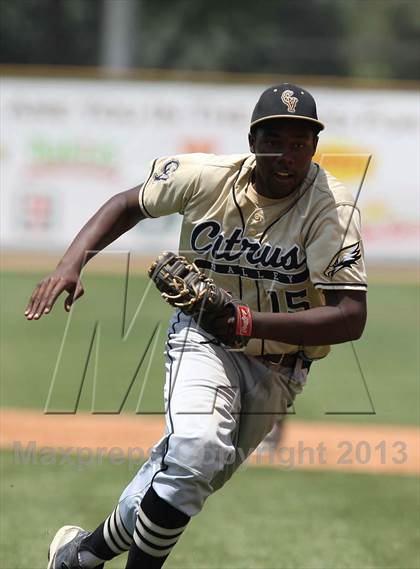 Thumbnail 2 in Oak Hills vs. Citrus Valley (CIF SS D5 Final) photogallery.