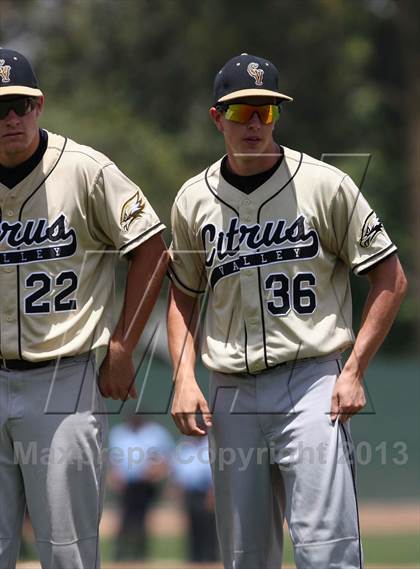 Thumbnail 3 in Oak Hills vs. Citrus Valley (CIF SS D5 Final) photogallery.