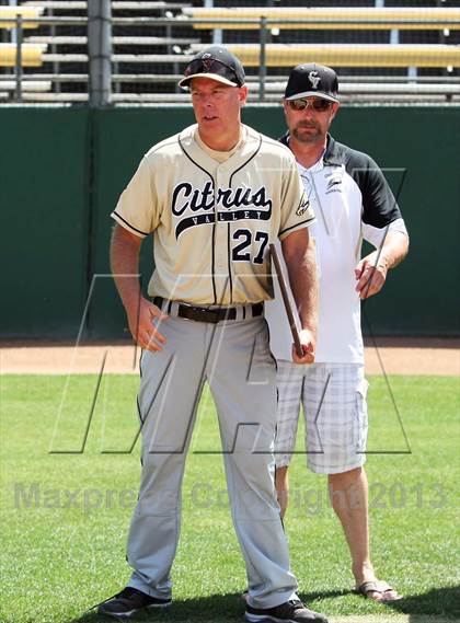 Thumbnail 1 in Oak Hills vs. Citrus Valley (CIF SS D5 Final) photogallery.